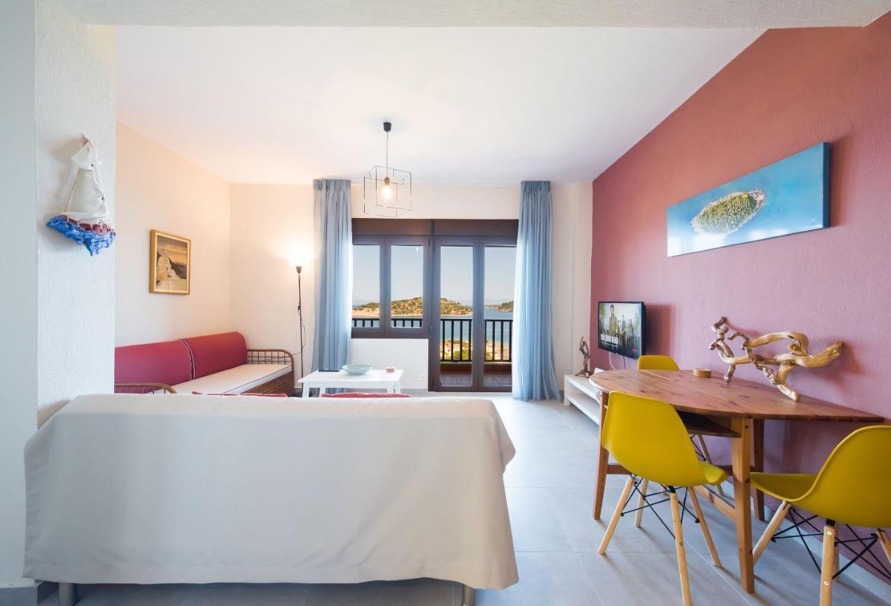 Nereus & Oceanus Beachfront Apartments, Lagonisi Beach #Feelslikehome Ormos Panagias Exterior foto
