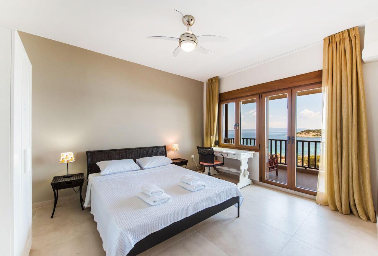 Nereus & Oceanus Beachfront Apartments, Lagonisi Beach #Feelslikehome Ormos Panagias Exterior foto
